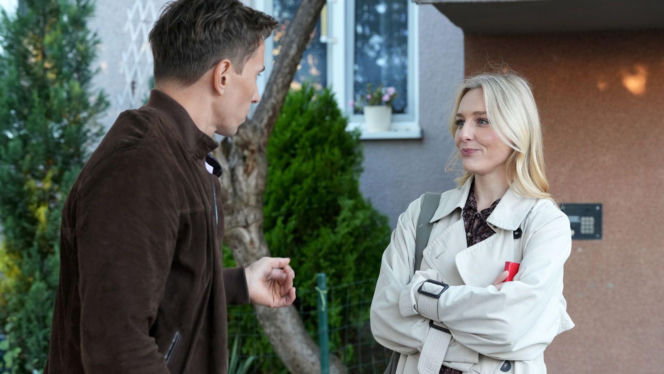 Barwy szczęścia, odc. 3330. Tomek Kępski (Jakub Sokołowski), Grażyna (Kinga Suchan