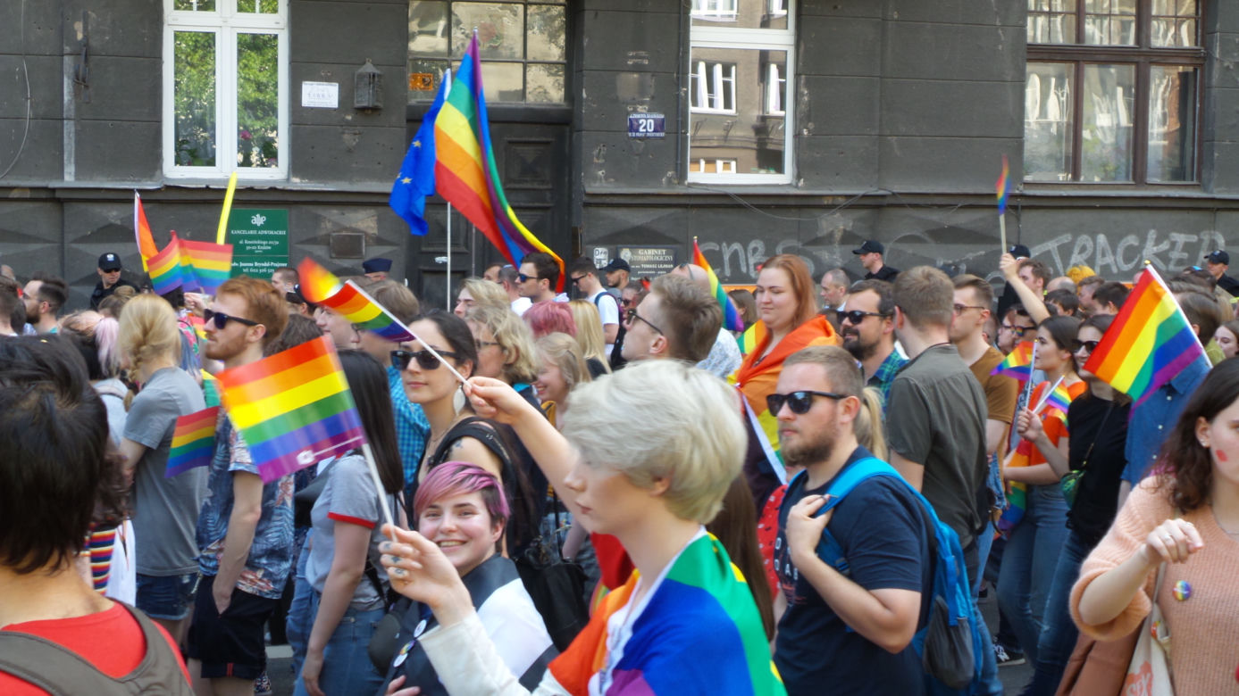 Wielki Marsz Równości przeszedł 18.05.2019 przez Kraków