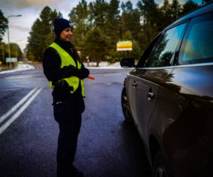 Policjantki na granicy polsko-białoruskiej