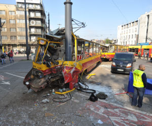 Łódź: Tragiczny wypadek tramwaju