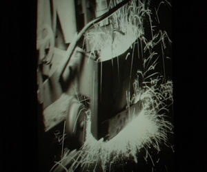 .... proces spawania, fotografia Dietera Gramzow
