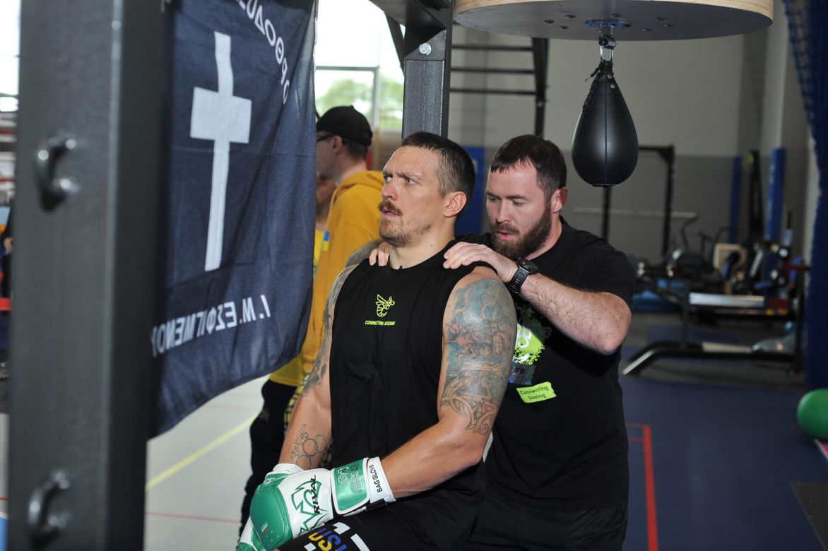 Tak do walki we Wrocławiu trenuje Ołeksandr Usyk. Byliśmy na jego treningu