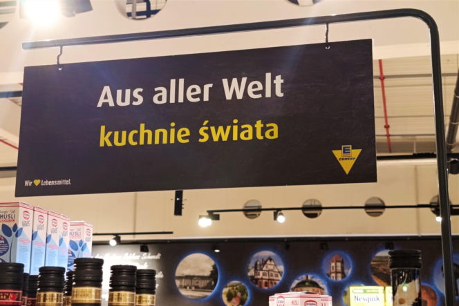 Polskie produkty w niemieckim supermarkecie