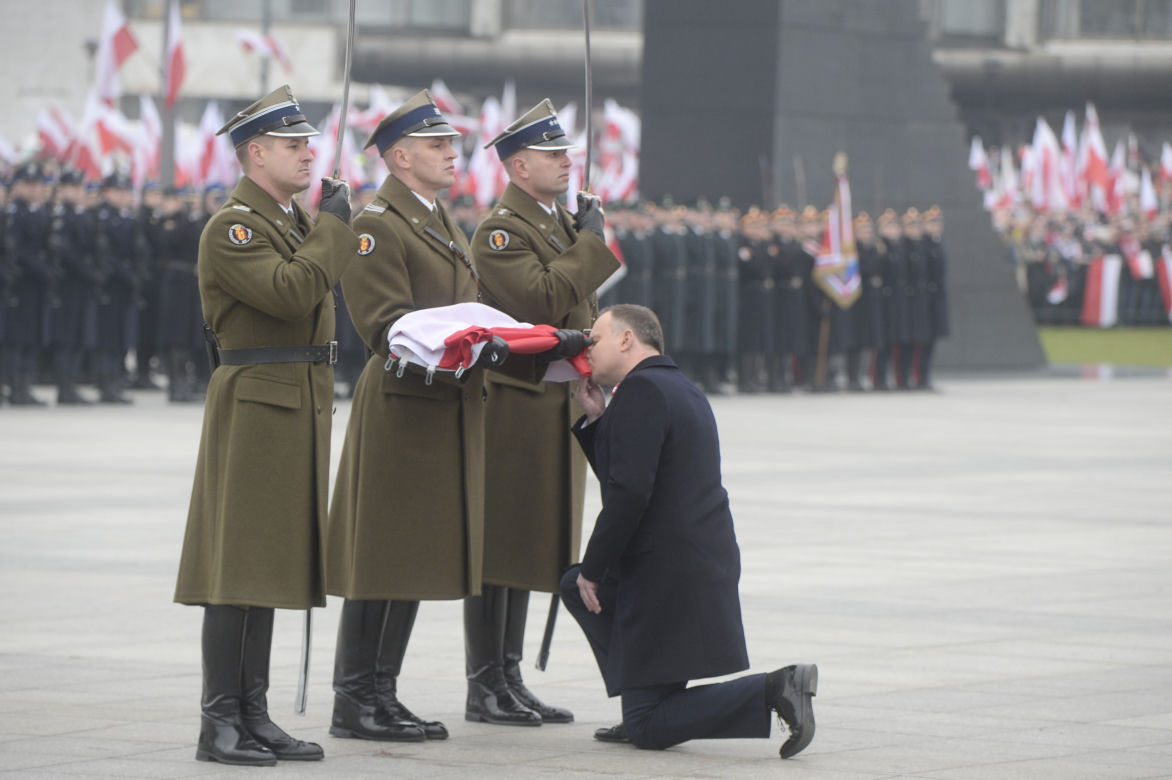 Uroczystości na Grobie Nieznanego Żołnierza