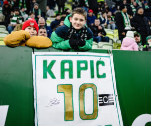 Lechia Gdańsk - Górnik Zabrze, zdjęcia kibiców i zawodników z meczu 18, kolejki PKO BP Ekstraklasy