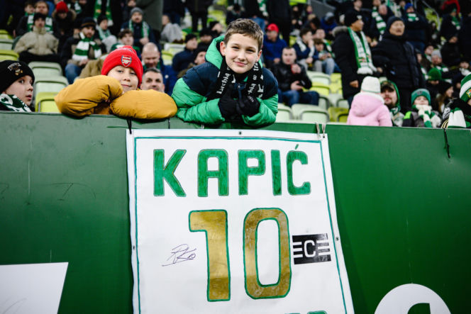 Lechia Gdańsk - Górnik Zabrze, zdjęcia kibiców i zawodników z meczu 18, kolejki PKO BP Ekstraklasy