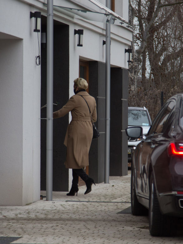 Prezydent cały weekend wykańczał apartament