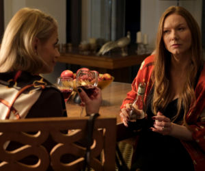 M jak miłość odc. 1935. Elżbieta Domańska (Katarzyna Dąbrowska), Klara (Aleksandra Kisio)