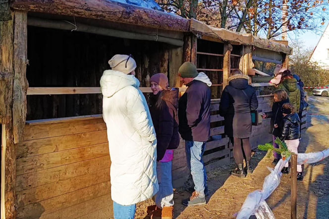 Żywa szopka w Żydowcach