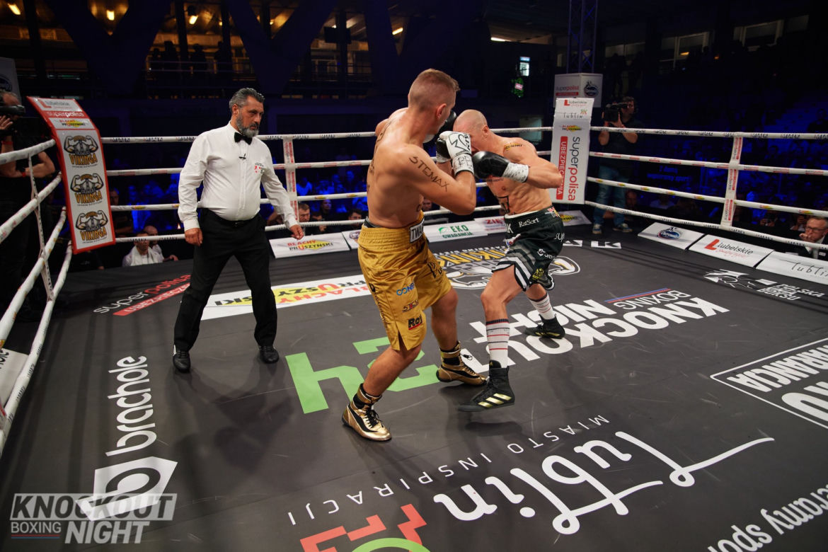 Michał Cieślak wygrał na Knockout Boxing Night 24
