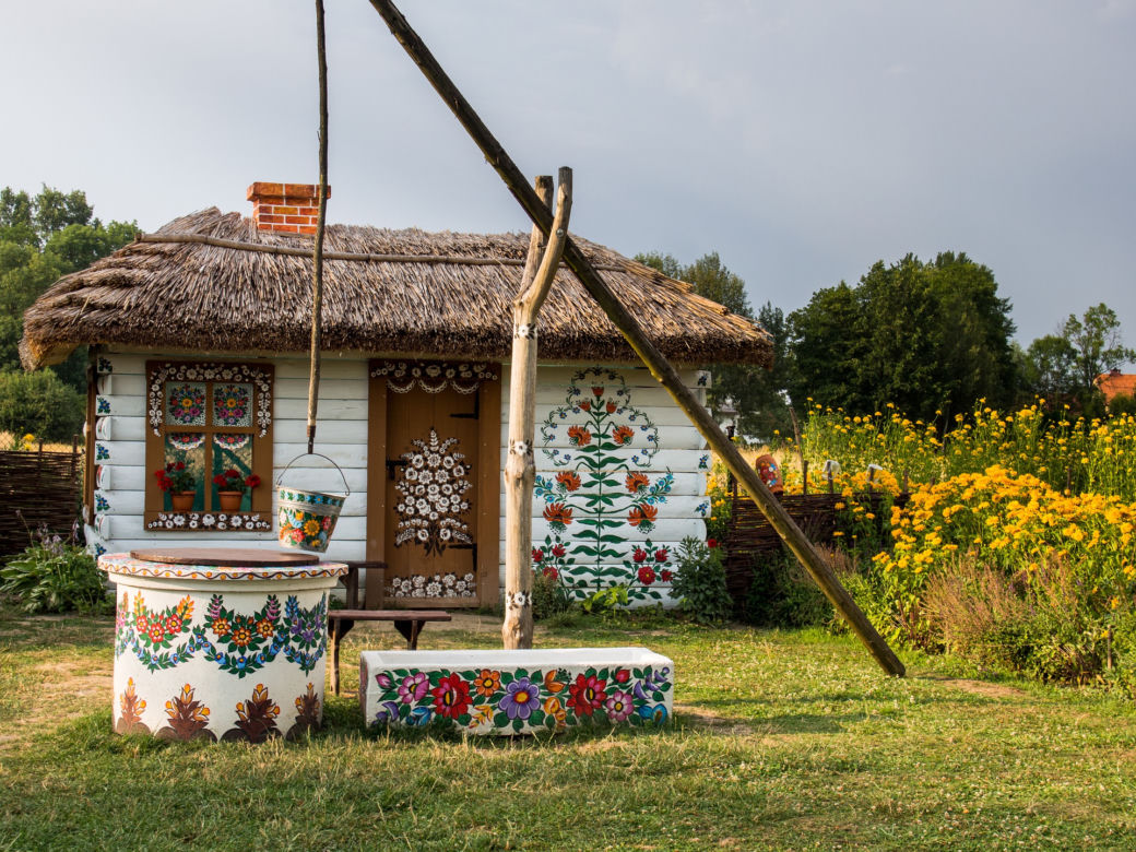 Malownicza wieś Zalipie