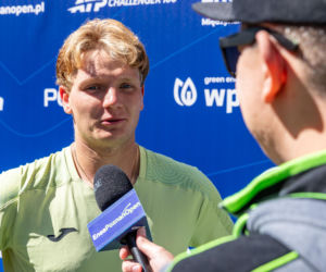 Maks Kaśnikowski w 1/8 finału Enea Poznań Open