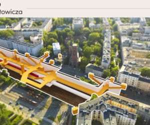 Wstępne schematy wybranych stacji 4. linii metra w Warszawie