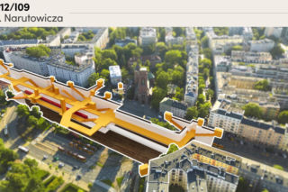 Wstępne schematy wybranych stacji 4. linii metra w Warszawie