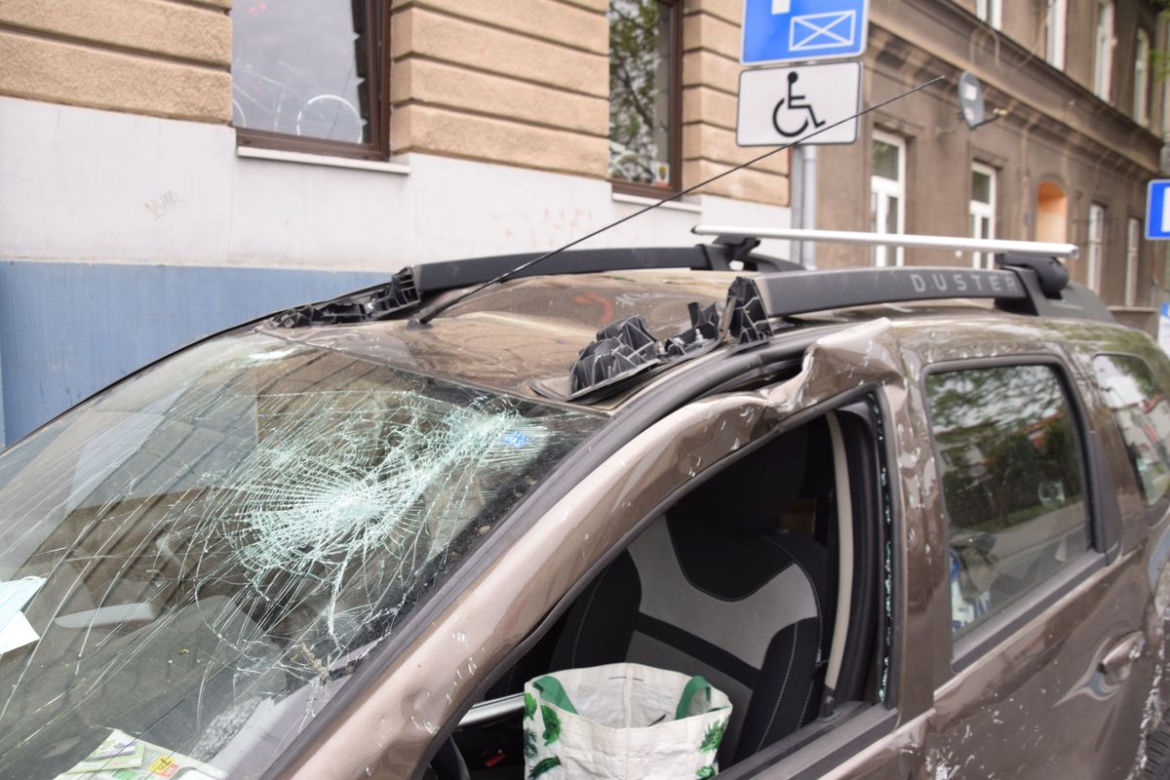 Seria kolizji na ulicacj Tarnowa i trwasach regionu