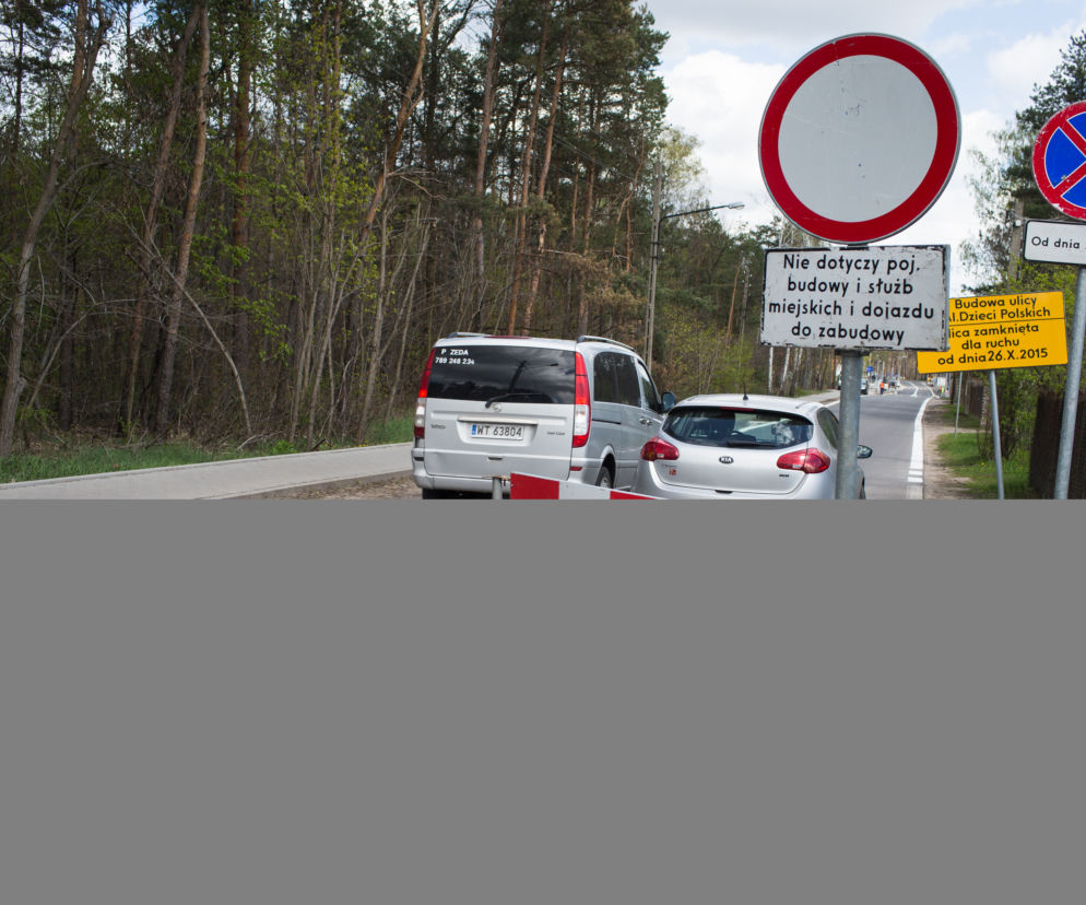 Droga gotowa, ale nie można jeździć