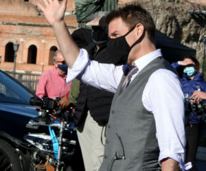 Tom Cruise na planie Mission Impossible 7