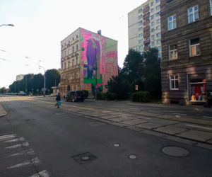 Nowy mural przy al. Powstańców Wielkopolskich