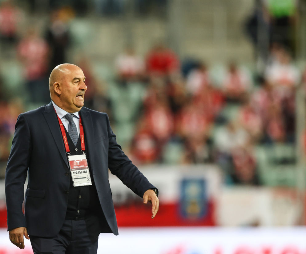 Stanisław Czerczesow pokazał wymowny gest po meczu Polska - Rosja