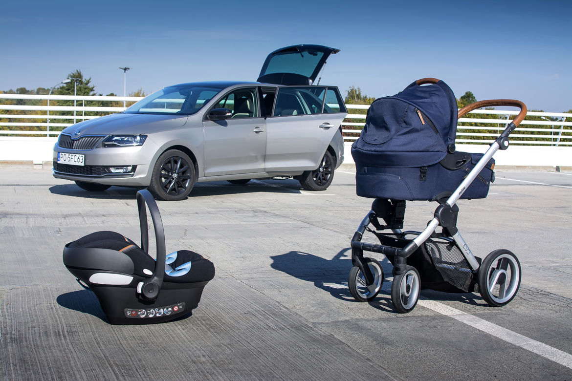 Skoda Rapid Spaceback potrafi być rodzinna