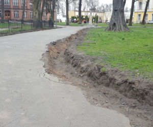 Zmiany w Parku Kościuszki w Lesznie