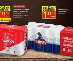 piwo Harnaś 1,89 zł