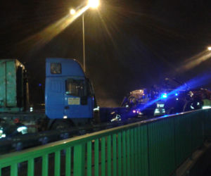 Wypadek na Trasie Siekierkowskiej