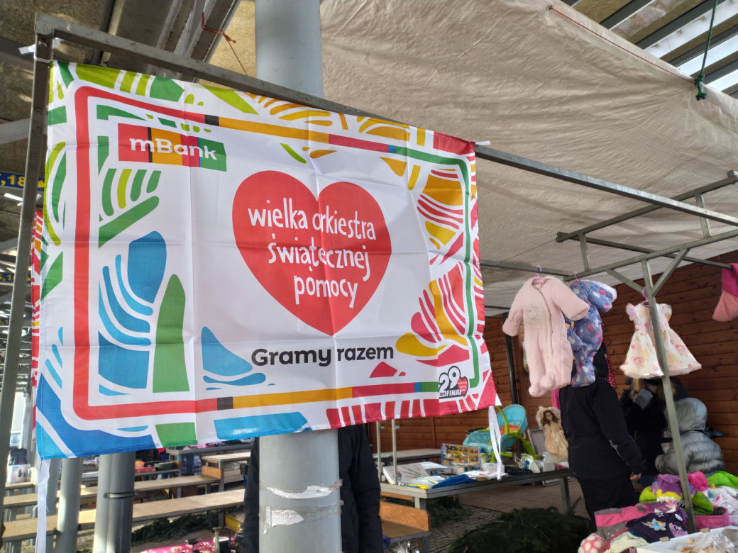 Bazar na Tarnowskiej Starówce zagrał z WOŚP 