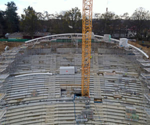 Przebudowa Teatru Letniego w Szczecinie - marzec 2021