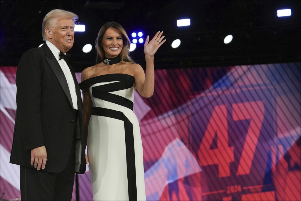 Pierwszy taniec pierwszej pary! Tak Donald Trump i Melania świętowali zaprzysiężenie