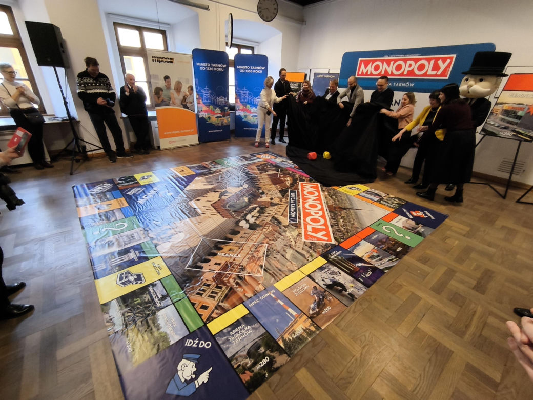 Premiera gry "Monopoly Tarnów". Tak wygląda tarnowska plansza