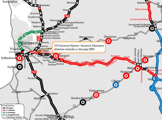 Nowy odcinek drogi ekspresowej S10