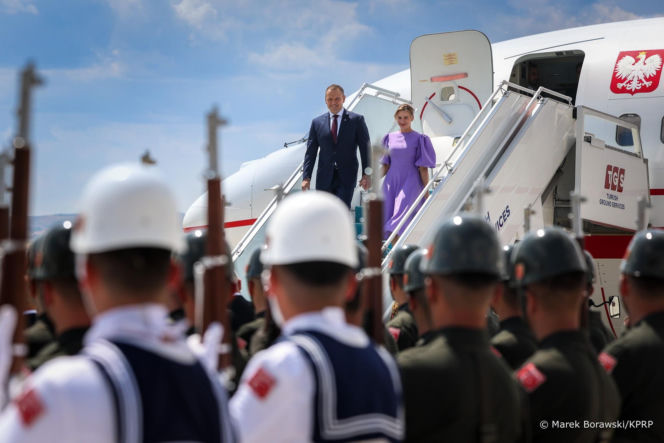 Marta Nawrocka na Szczycie NATO