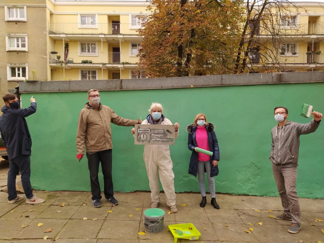 "Dzieci Muranowa" - wyjątkowy mural, który powstał na podstawie archiwalnych zdjęć!