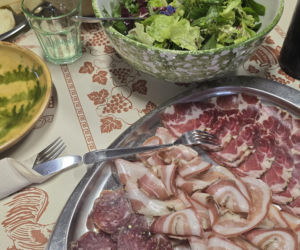 Piadina romagnola - duma regionu Emilia-Romania. Spotkanie z włoską tradycją w wiosce Montetiffi