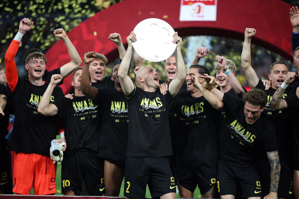Wieczysta Kraków w ekstraklasie. Historyczny awans po barażach