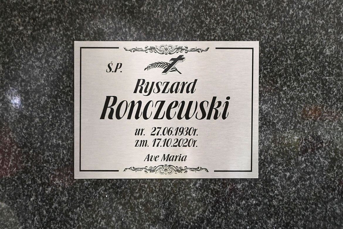 Pogrzeb Ryszarda Ronczewskiego