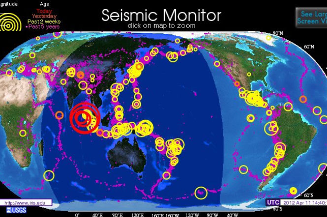 TRZĘSIENIE ZIEMI w INDONEZJI o sile 8,6 stopnia w skali Richtera. OSTRZEŻENIE przed TSUNAMI