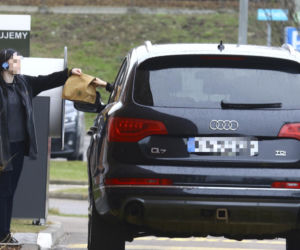 Marta Kaczyńska kupiła synowi obiad w fast foodzie