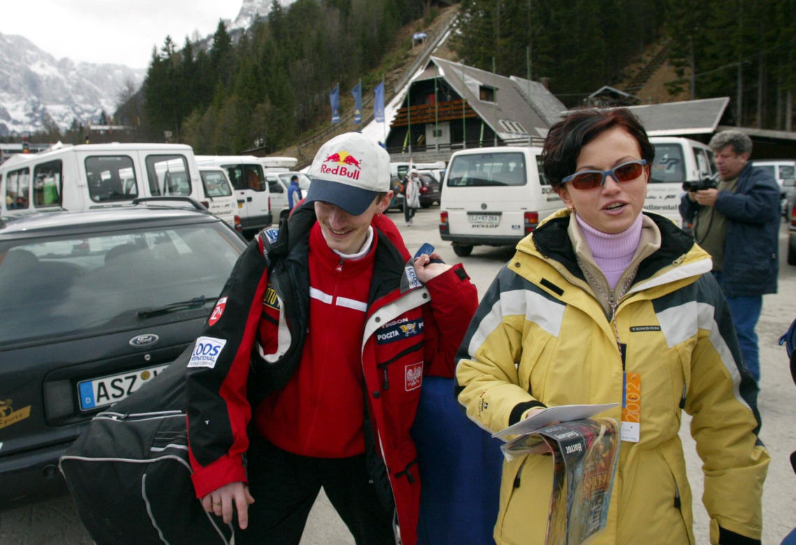 Adam Małysz i Izabela Małysz