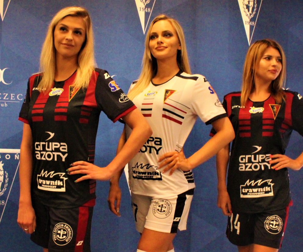 Nowe stroje Pogoni Szczecin