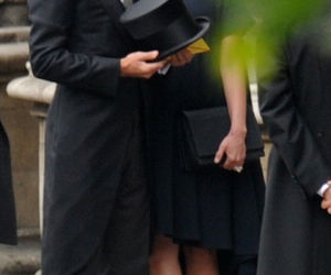 Ślub księcia Williama - David Beckham z żoną