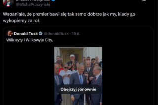 Politycy reagują na występ Tuska w Ranczu
