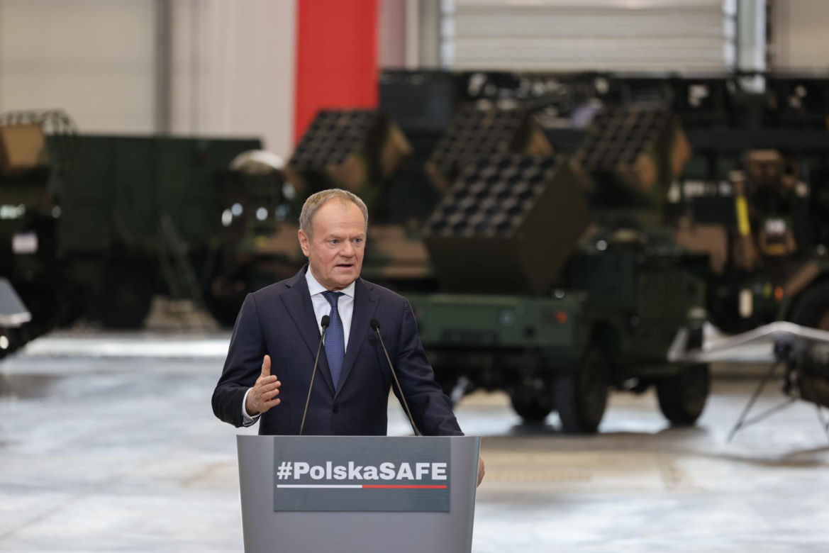 Donald Tusk o programie SAFE