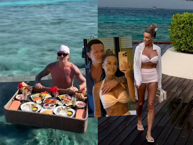 Małgorzata Rozenek i Radosław Majdan na Malediwach