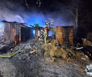 Hruszew: Śmiertelna ofiara pożaru