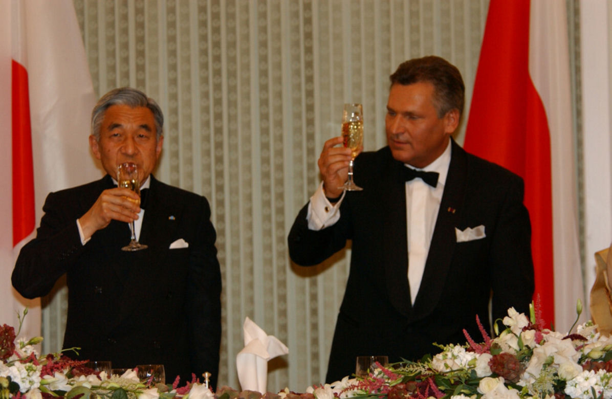 Aleksander Kwaśniewski, 2002r.