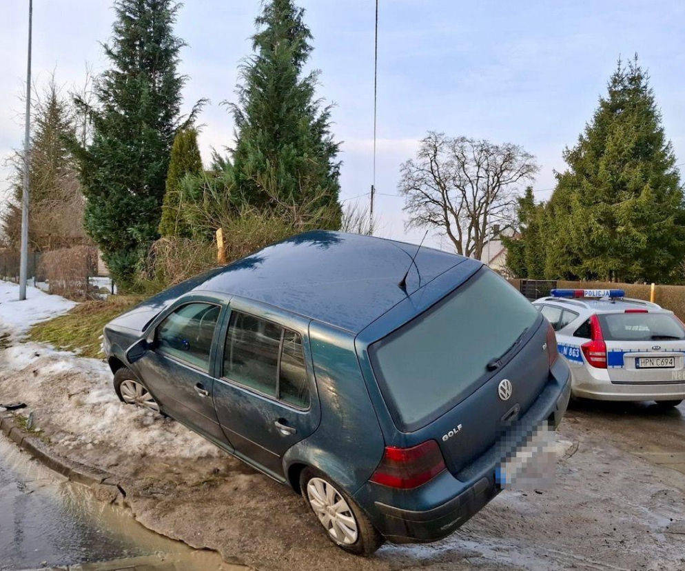 Tak zakończył ucieczkę przed policją