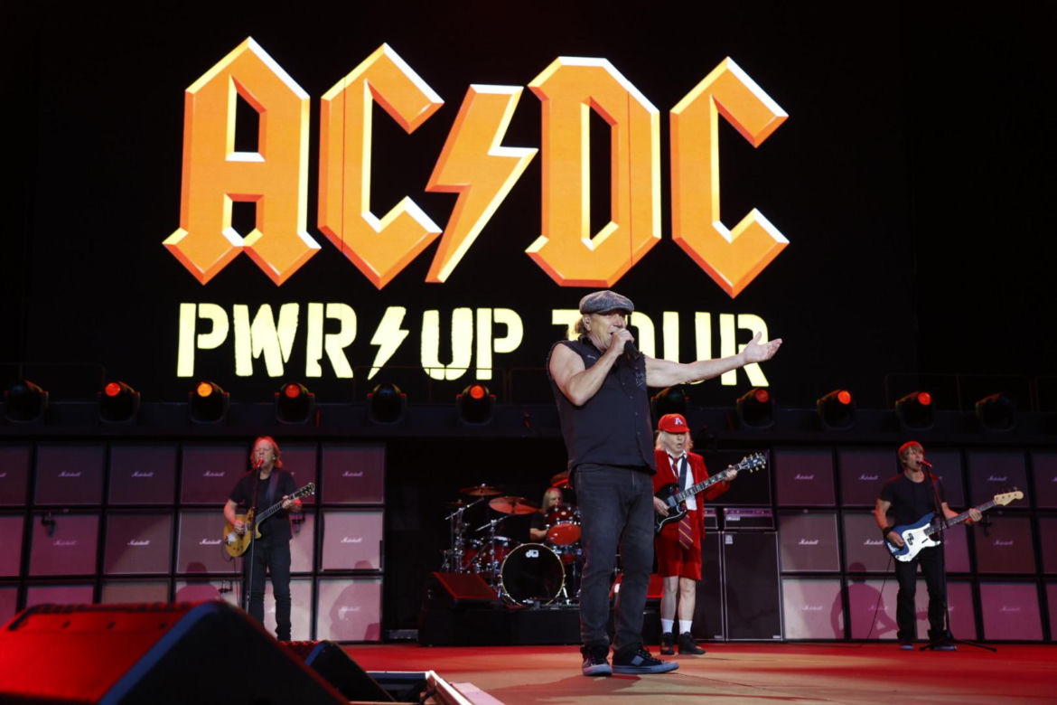 Koncert AC/DC w Warszawie (4.07.2025) - część druga. Organizatorem koncertu jest Live Nation