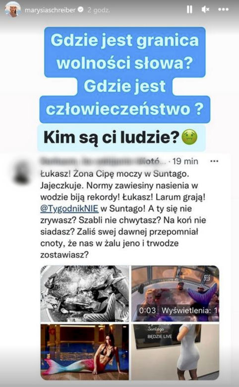 Marianna Schreiber i Michał Marszał na basenie
